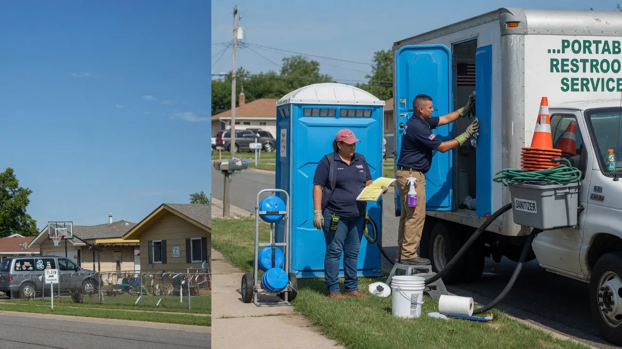 Portable Toilet Rental in Glen Carbon, IL near me